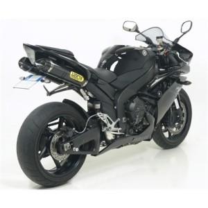 COPPIA TERMINALI ARROW THUNDER YAMAHA R1 2007-2008, CARBONIO, OMOLOGATI
