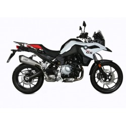 EXHAUST MIVV DELTA RACE BMW F 750 GS 2018-2020, APPROVED STEEL/CARBON