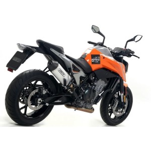 TERMINALE ARROW RACE-TECH KTM 790 DUKE 2018-2020, ALLUMINIO/CARBONIO, OMOLOGATO