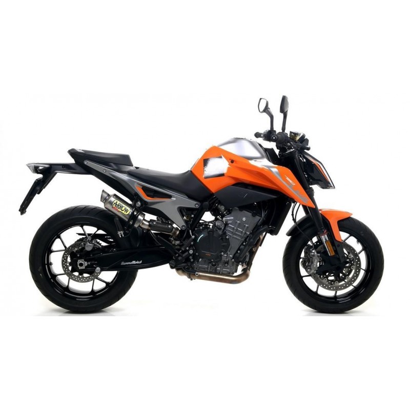 TERMINALE ARROW GP2 KTM 790 DUKE 2018-2020, TITANIO, OMOLOGATO