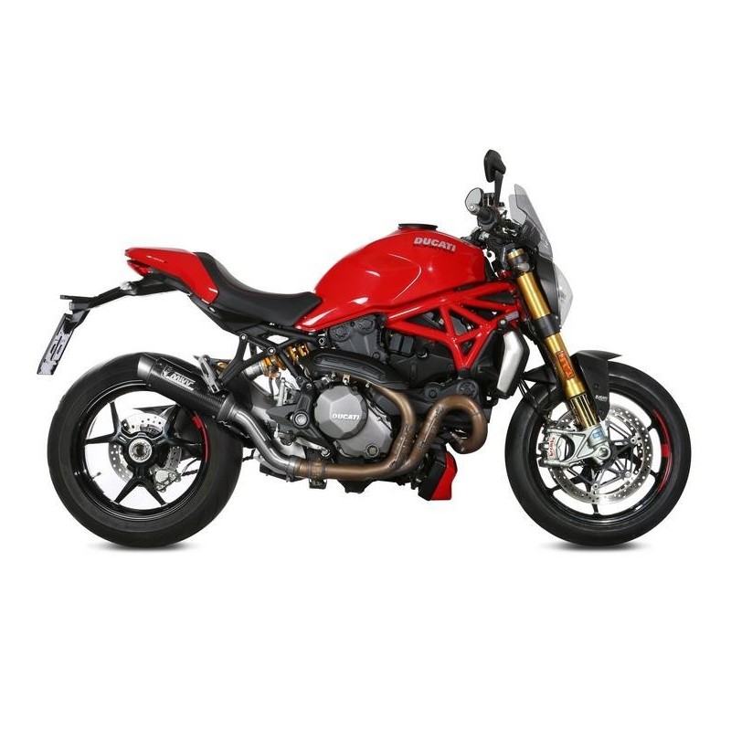 TERMINALE MIVV GP PRO DUCATI MONSTER 821 2018-2020, DEKAT CARBONIO