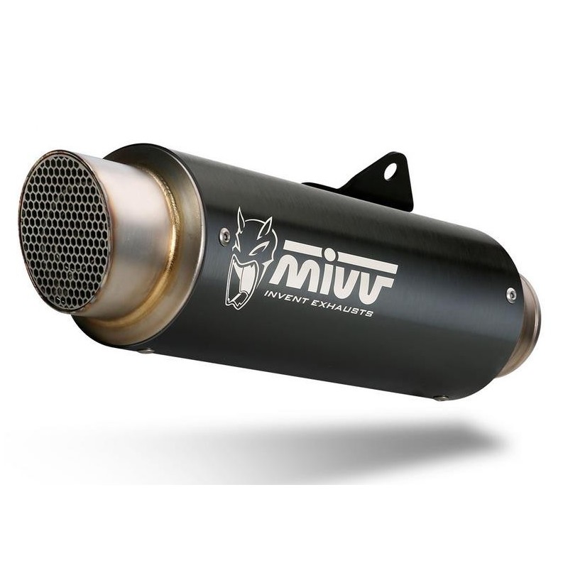 EXHAUST MIVV GP PRO DUCATI MONSTER 821 2018-2020, DEKAT BLACK