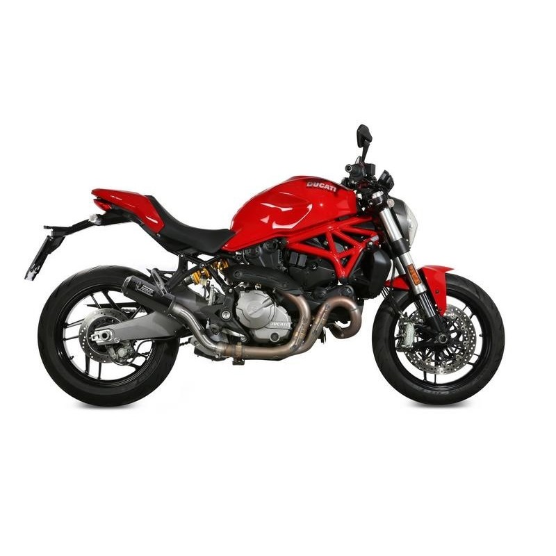 EXHAUST MIVV MK3 DUCATI MONSTER 821 2018-2020, NOT APPROVED CARBON