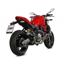 EXHAUST MIVV MK3 DUCATI MONSTER 821 2018-2020, NOT APPROVED CARBON