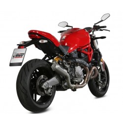 EXHAUST MIVV MK3 DUCATI MONSTER 821 2018-2020, NOT APPROVED STEEL