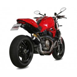 EXHAUST MIVV MK3 DUCATI MONSTER 1200/S 2014-2016, NOT APPROVED BLACK