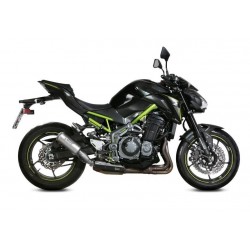 TERMINALE MIVV MK3 KAWASAKI Z 900 2017-2019, OMOLOGATO ACCIAIO ACCIAIO