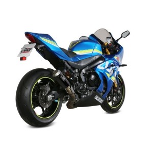 TERMINALE MIVV MK3 SUZUKI GSX-R 1000 2017-2020, NON OMOLOGATO CARBONIO