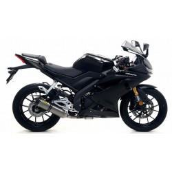 IMPIANTO DI SCARICO COMPLETO ARROW THUNDER YAMAHA YZF-R 125 2019-2020, TITANIO/CARBONIO, DEKAT