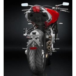 RIZOMA SIDE ARM KENNZEICHENHALTER FÜR MV AGUSTA RIVALE 800 2014-2018