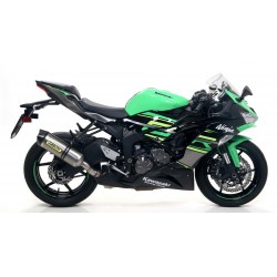 ARROW RACE-TECH EXHAUST KAWASAKI ZX-6R 636 2019-2020, TITANIUM/CARBON, APPROVED