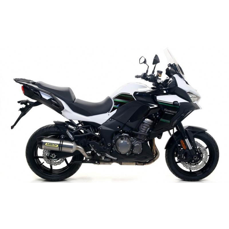 ARROW RACE-TECH EXHAUST KAWASAKI VERSYS 1000 2019-2020, TITANIUM/CARBON, APPROVED