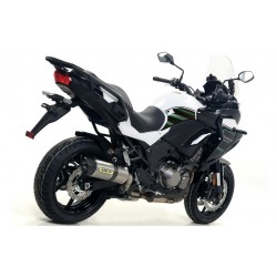 ARROW RACE-TECH EXHAUST KAWASAKI VERSYS 1000 2019-2020, TITANIUM/CARBON, APPROVED