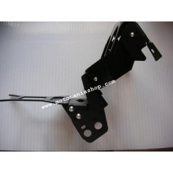 PORTATARGA SUZUKI GSR 600 2006-2010, CON INCLINAZIONE REGOLABILE