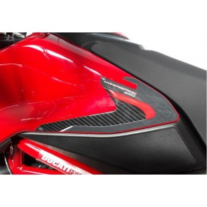 PEGATINAS 3D PROTECCIONES LATERALES DEPOSITO DUCATI HYPERMOTARD 950 2019-2020