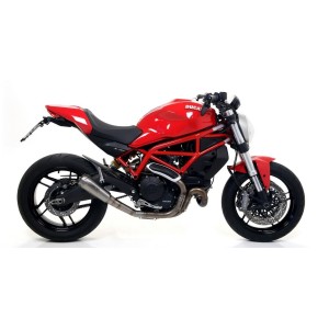 TERMINALE DI SCARICO ARROW PRO-RACE DUCATI MONSTER 797 2017-2020, TITANIO, RACING