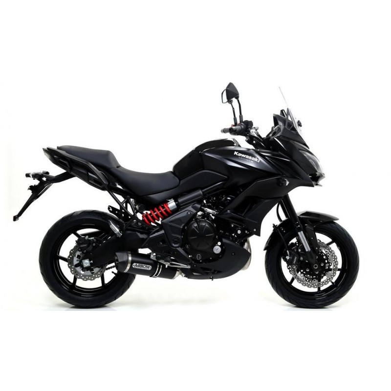 ARROW RACE-TECH FULL EXHAUST SYSTEM KAWASAKI VERSYS 650 2017-2020*, DARK ALUMINUM/CARBON, DEKAT