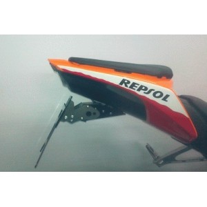 PORTAMATRÍCULA HONDA CBR 1000 RR 2008-2011, CON INCLINACIÓN AJUSTABLE