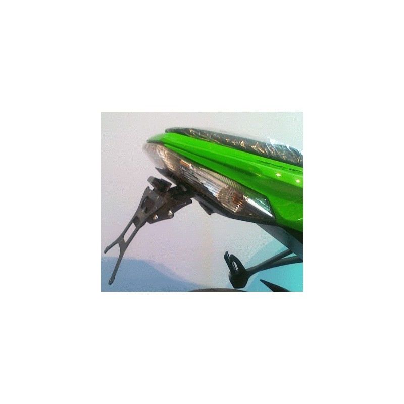PORTATARGA KAWASAKI ZX-10R 2011-2015, CON INCLINAZIONE REGOLABILE