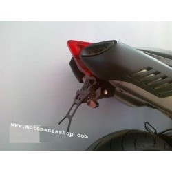 PORTAMATRÍCULA PARA APRILIA DORSODURO 1200 2012-2015, CON INCLINACIÓN AJUSTABLE