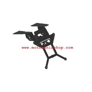 KENNZEICHENHALTER SUZUKI GSX-R 600 2004-2005, MIT EINSTELLBARER NEIGUNG