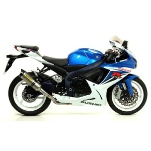 TERMINALE ARROW THUNDER SUZUKI GSX-R 600 2011-2016, TITANIO/CARBONIO, OMOLOGATO