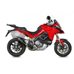 TERMINALE MIVV DELTA RACE DUCATI MULTISTRADA 1260 2018-2020, OMOLOGATO BLACK/CARBONIO