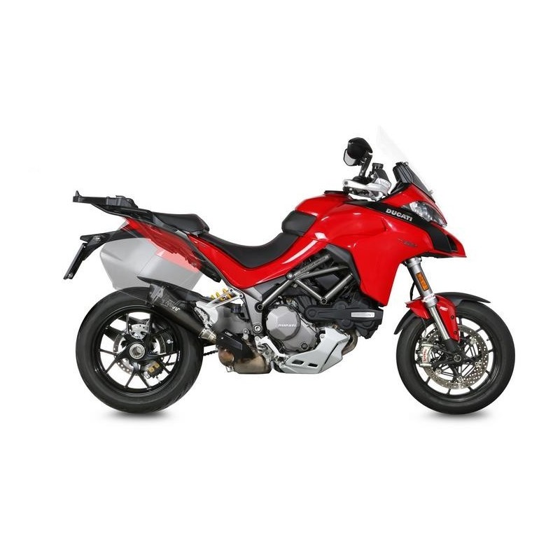 EXHAUST MIVV DELTA RACE DUCATI MULTISTRADA 1260 2018-2020, APPROVED BLACK/CARBON