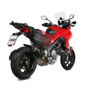 EXHAUST MIVV DELTA RACE DUCATI MULTISTRADA 1260 2018-2020, APPROVED BLACK/CARBON