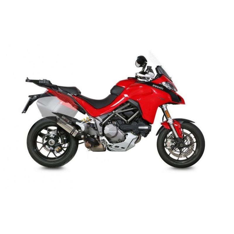 TERMINALE MIVV SUONO DUCATI MULTISTRADA 1260 2018-2020, OMOLOGATO ACCIAIO/CARBONIO