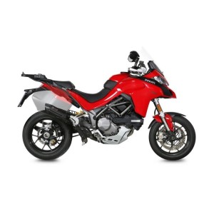 TERMINALE MIVV SUONO IN ACCIAIO DUCATI MULTISTRADA 1260 2018-2020, NON OMOLOGATO BLACK/CARBONIO