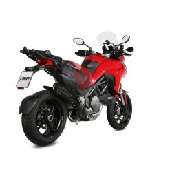 TERMINALE MIVV SUONO PER IN ACCIAIO DUCATI MULTISTRADA 1260 2018-2020, NON OMOLOGATO BLACK/CARBONIO