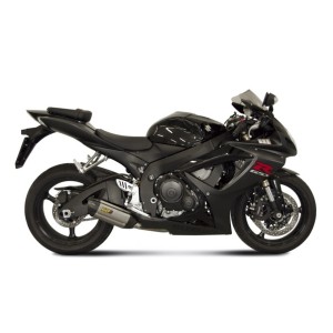 EXHAUST MIVV SUONO SUZUKI GSX-R 750 2006-2007, DEKAT STEEL/CARBON
