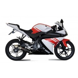 IMPIANTO DI SCARICO COMPLETO MIVV GP PER YAMAHA YZF-R 125 2008-2013, DEKAT CARBONIO