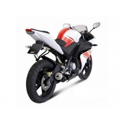 COMPLETE EXHAUST SYSTEM MIVV GP YAMAHA YZF-R 125 2008-2013, DEKAT BLACK