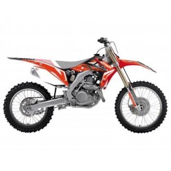 KIT DE ADHESIVOS BLACKBIRD DREAM 4 GRÁFICOS HONDA CRF 450 R 2013-2016, CRF 250 R 2014-2017