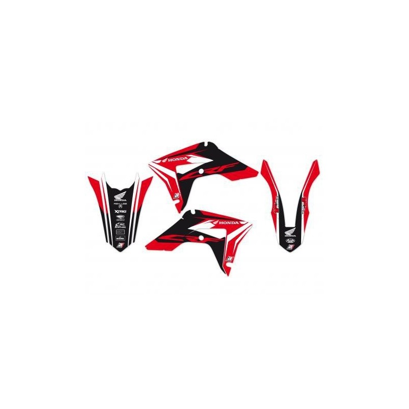 BLACKBIRD STICKER KIT TRAUM 4 GRAFIKEN HONDA CRF 450 R 2017-2020, CRF 250 R 2018-2020