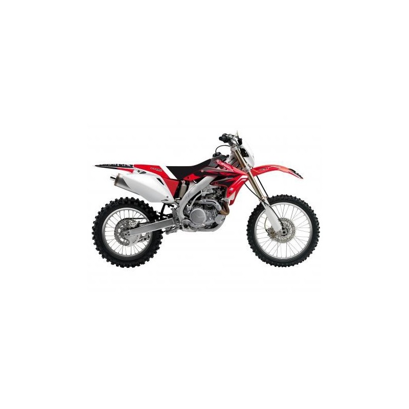 KIT ADESIVI + COPERTINA SELLA BLACKBIRD DREAM 4 HONDA CRF 450 X 2004-2016