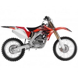 KIT ADESIVI + COPERTINA SELLA BLACKBIRD DREAM 4 HONDA CRF 250 X 2004-2018