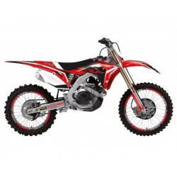 KIT ADESIVI + COPERTINA SELLA BLACKBIRD DREAM 4 HONDA CRF 450 X 2017-2020*