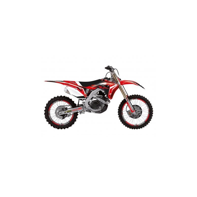 BLACKBIRD DREAM 4 GRAPHIC STICKER KIT + SITZABDECKUNG HONDA CRF 450 X 2017-2020*