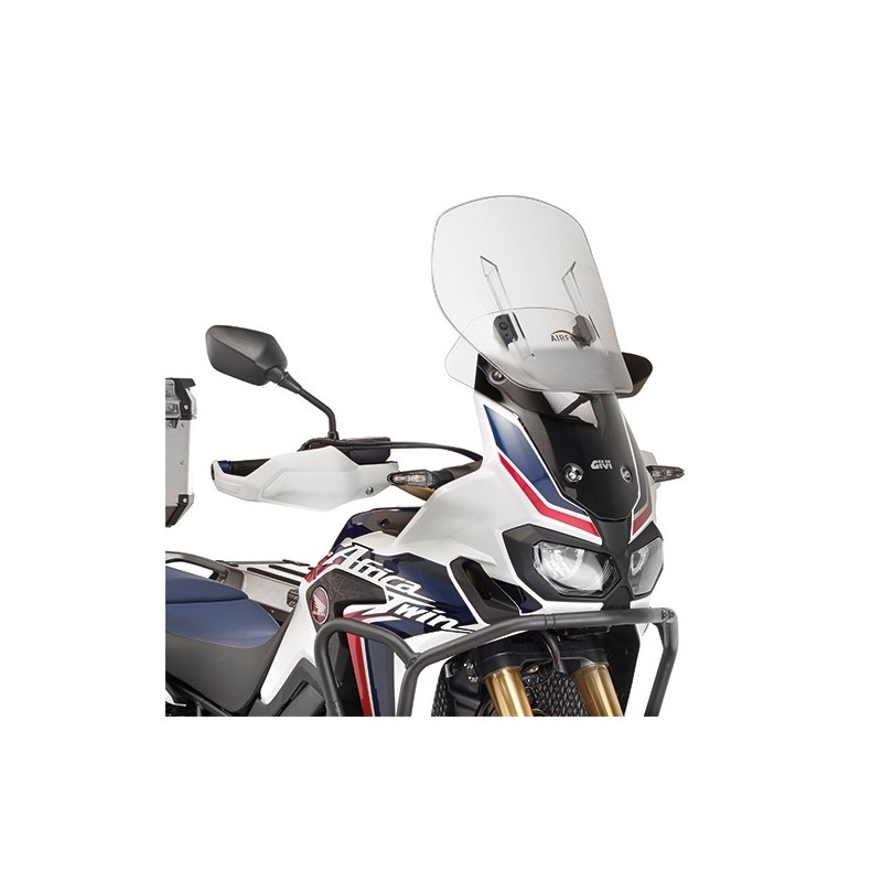 GIVI SLIDING WINDSHIELD HONDA AFRICA TWIN 1000 ADVENTURE SPORTS 2018-2019, TRANSPARENT