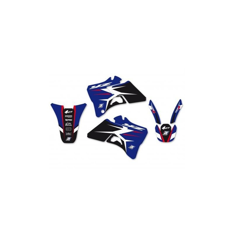 BLACKBIRD STICKER KIT TRAUM 4 GRAFIKEN YAMAHA YZ 125/250 2000-2001