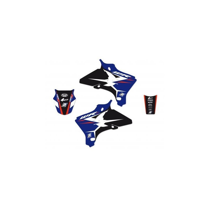 BLACKBIRD STICKER KIT TRAUM 4 GRAFIKEN YAMAHA WR 250 F 2005-2006, WR 450 F 2005-2006