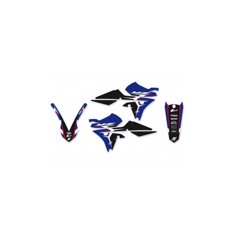 BLACKBIRD STICKER KIT TRAUM 4 GRAFIKEN YAMAHA YZ 250 F 2014-2018, YZ 450 F 2014-2017