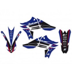 BLACKBIRD STICKER KIT TRAUM 4 GRAFIKEN YAMAHA YZF 450 2010-2013