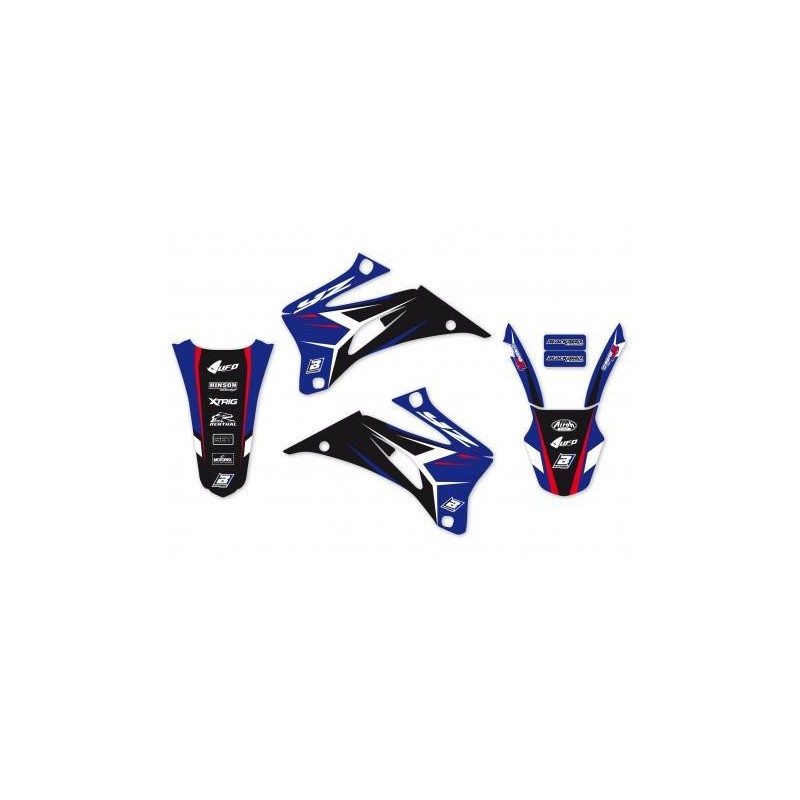 BLACKBIRD STICKERS KIT DREAM 4 GRAPHICS YAMAHA YZ 250/450 F 2006-2009