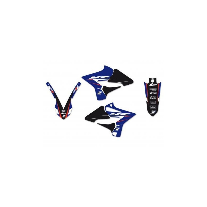 KIT ADHESIVOS BLACKBIRD DREAM 4 GRÁFICOS YAMAHA YZ 125/250 2015-2021