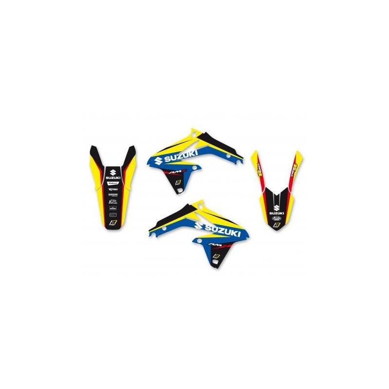 KIT PEGATINAS GRÁFICAS BLACKBIRD DREAM 4 SUZUKI RM-Z 450 2008-2017