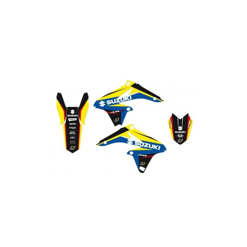 BLACKBIRD STICKERS KIT DREAM 4 GRAPHICS SUZUKI RM-Z 250 2010-2018